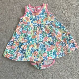 floral print dress [hanna]